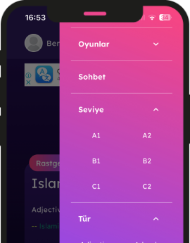 Etkileşimli Kelime Kategorileri